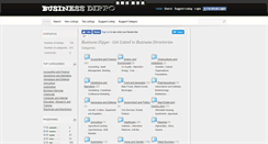 Desktop Screenshot of businessdippo.com